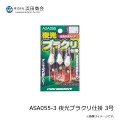 浜田商会　ASA055-3 夜光ブラクリ仕掛 3号
