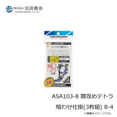 浜田商会　ASA103-6 際攻めテトラ 喰わせ仕掛(3枚組) 6-3