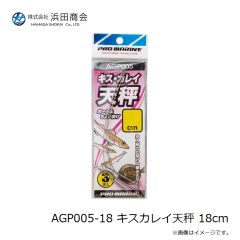 浜田商会　AGP003-15 ちょこっと投天秤 (ケイムラ仕様) 15号 蛍光赤