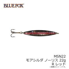 ブルーフォックス　MSN22-R モアシルダ ノーリス 22g R レッド