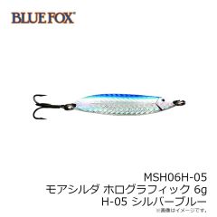 ブルーフォックス　MSH06H-05 モアシルダ ホログラフィック 6g H-05 シルバーブルー
