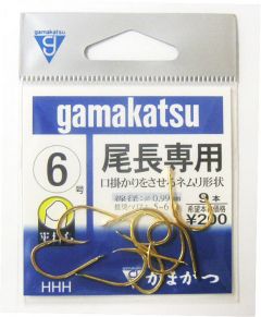 がまかつ  12505  尾長専用 金  2号  