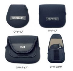 ダイワ(グローブライド)    ネオリールカバー(A)  CV-L(約19×38)  ブラック
