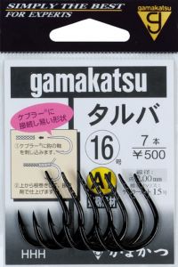 がまかつ  12838  A1　タルバ  15  黒