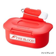 シマノ  CS-034N  携帯サシエ入れ    ファイアレッド