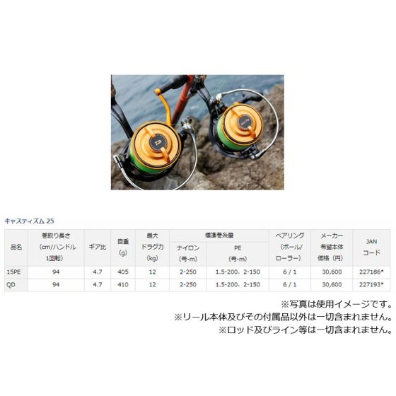 ダイワ Daiwa キャスティズム 25 Qdの釣具販売 通販ならfto フィッシングタックルオンライン ダイワ Daiwa キャスティズム 25 Qdの釣具販売 通販ならfto フィッシングタックルオンライン