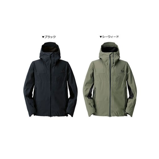 ダイワ Daiwa Dr 008jb レインマックス ハイパー ブラッシュバッカー ジャケット Xl ブラック の釣具通販ならfto