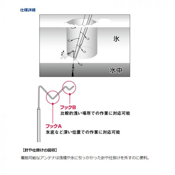 ダイワ Daiwa クリスティア ワカサギ 仕掛けハンガー ブラック の釣具通販ならfto