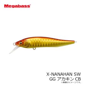メガバス　X-NANAHAN SW GG アカキンCB