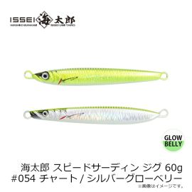 一誠　海太郎 スピードサーディン ジグ 60g #006 アカキン