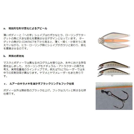 スミス D-コンタクト50 44 コパーブラックの釣具販売、通販なら