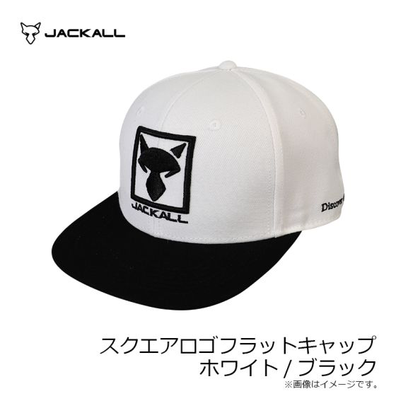 ジャッカル スクエアロゴ フラットキャップ LURE SHOP SUBMARINE / ジャッカル スクエア ロゴ フラットキャップ