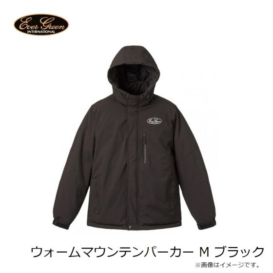 エバーグリーン ウォームマウンテンパーカー M ブラック