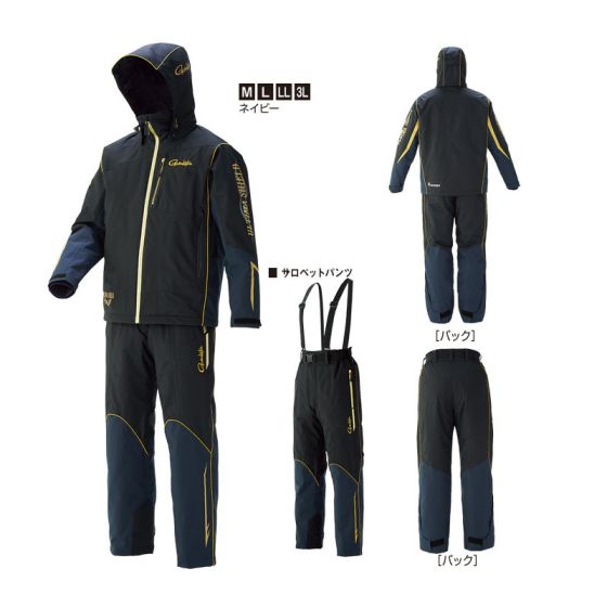 LLサイズ がまかつ ウィンドアップレインスーツ 3点セット がまかつ