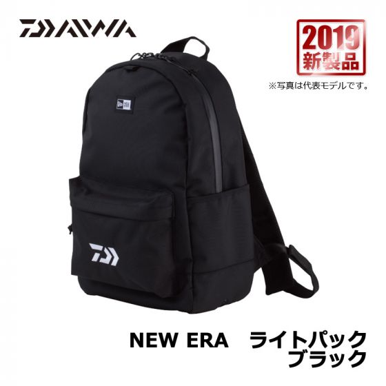 ★美品★NEW ERA リュック　ナイロン　ブラック　ワッペン