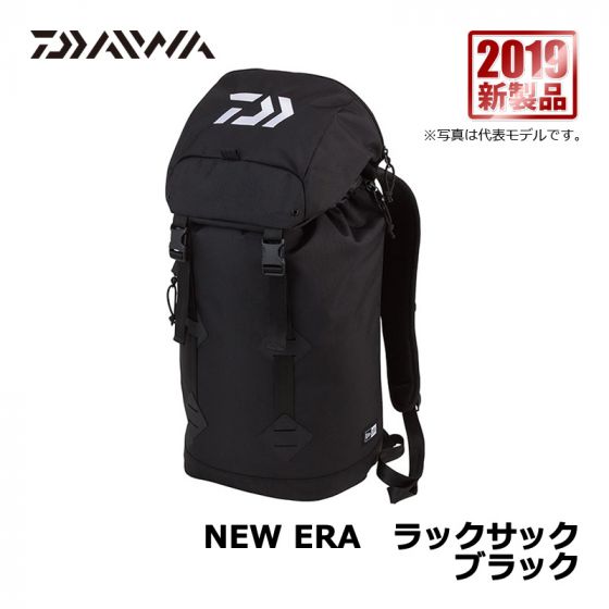 ★美品★NEW ERA リュック　ナイロン　ブラック　ワッペン