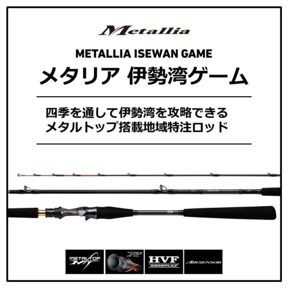 定番のお歳暮 ダイワ メタリア伊勢湾ゲーム MH-225・Rの釣具販売、通販ならFTO ロッド