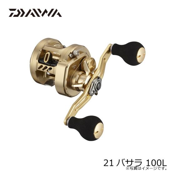 DAIWA BASARA100L リール ダイワ 21 バサラ 100L ダイワ】 21バサラ 100L 未使用PEライン装着 DAIWA BASARA