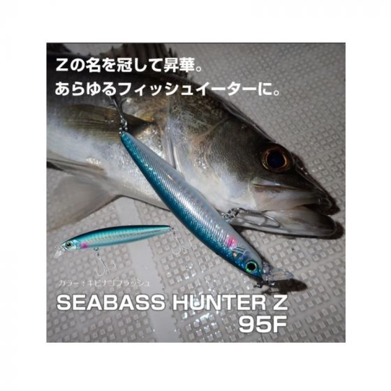 ダイワ シーバスハンターZ 95F チャートヘッドメッキイワシの