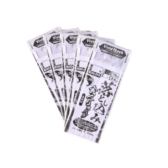 ダイワ 落とし込み仕掛けLBG 玄人5枚パック GEI4本 10-10-10の