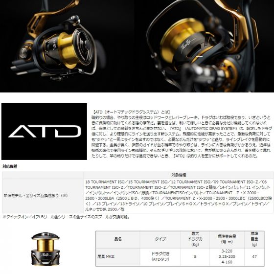 ダイワ RCS ISO尾長スプール MK2 の釣具販売、通販ならFTO