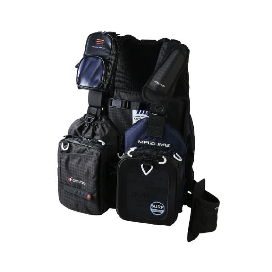 オレンジブルー MZLJ-830 mazume レッドムーンライフジャケット サーフ