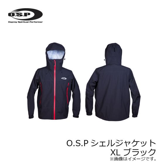 OSP O.S.Pシェルジャケット XL ブラック