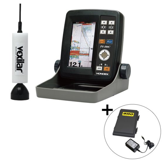 ホンデックス PS-500C-WP-BM ワカサギパック BMOバッテリーセット 4.3  