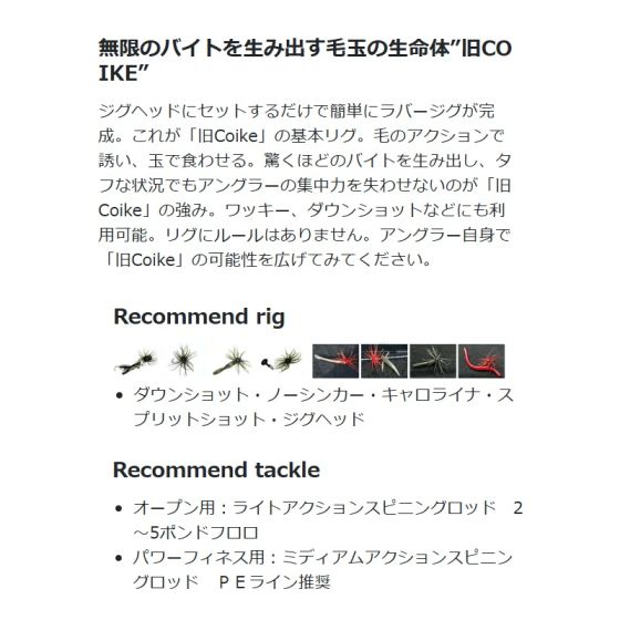 早割ex ハイドアップ 旧コイケ #263 クリリンキントキの釣具販売、通販 ルアー・フライ