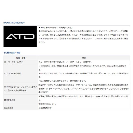 ダイワ（Daiwa） スパルタン IC 200HL（左ハンドル）の釣具販売