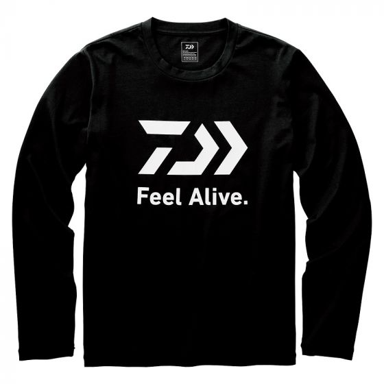 ダイワ Daiwa De 009 ロングスリーブfeel Alive Tシャツ 4xl ブラックの釣具販売 通販ならfto フィッシングタックルオンライン