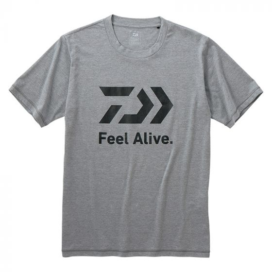 ダイワ Daiwa De 009 ショートスリーブ Feel Alive Tシャツ M フェザーグレーの釣具販売 通販ならfto フィッシングタックルオンライン