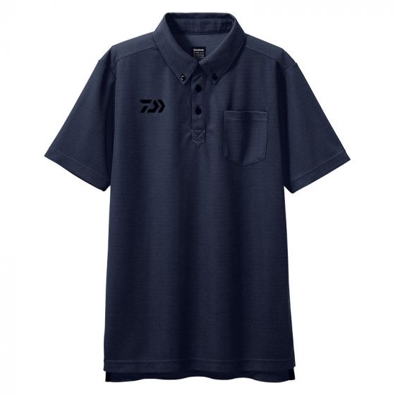 ダイワ Daiwa De 6507 ボタンダウンポロシャツ 2xl ネイビーの釣具販売 通販ならfto フィッシングタックルオンライン