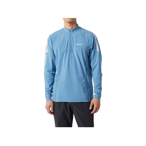 シマノ SH-040X ウォーターリペル ハーフジップシャツ ロングスリーブ