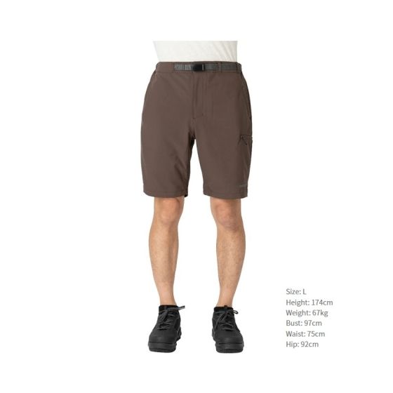 シマノ アクティブプルーフ ショーツ WP-002W ブラウン Mサイズ