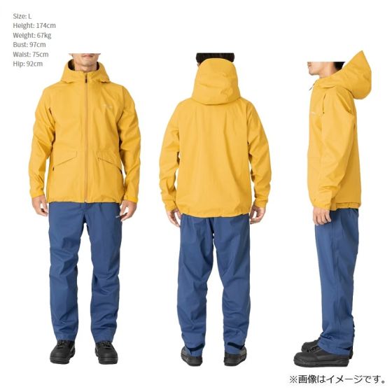 シマノ22 ベーシックフィッシングレインスーツ ベージュRA-005V 【公式