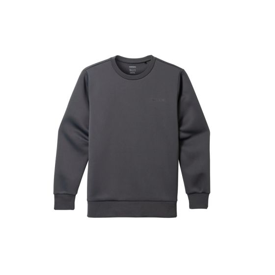 シマノ SH-030W エアースウェット クルーネック M チャコールの釣具