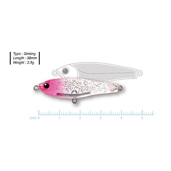 TICT(ティクト) フロッパー 38 [FLOPPER 38] 07 スジエビ の釣具