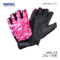 バリバス　VAG-23 メッシュグローブ 5　L  ピンクカモ　グローブ　手袋