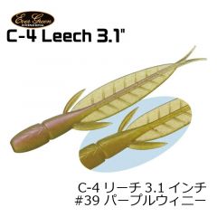 エバーグリーン　C-4 リーチ 3.1インチ　 ( C-4 Leech 3.1 )　#39 パープルウイニー