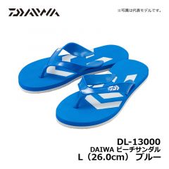 ダイワ（Daiwa）　DL-13000　DAIWA ビーチサンダル　L（26.0cm）　ブラック　ビーサン サンダル 海水浴