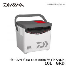 ダイワ（Daiwa）　クールラインα GU1000X ライトソルト　10L　GBL　クーラーボックス ライトSW ランガン ロッドスタンド