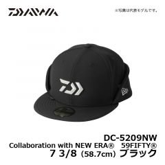 ダイワ（Daiwa）　DC-5209NW　Collaboration with NEW ERAⓇ 59FIFTYⓇ　7 3/8　ブラック　防寒帽子 ニューエラ コラボ