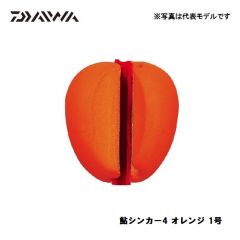 ダイワ (Daiwa)　鮎シンカー4　1号  オレンジ　鮎釣り　鮎用　仕掛　シンカー