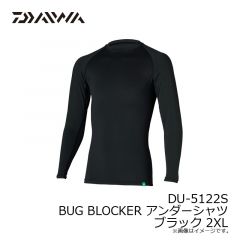 ダイワ　DU-5122S BUG BLOCKER アンダーシャツ ブラック 2XL
