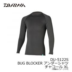 ダイワ　DU-5122S BUG BLOCKER アンダーシャツ チャコール XL
