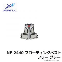 エクセル　NF-2440 フローティングベスト フリー グレー