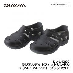 ダイワ（Daiwa）　DL-14200　ラジアルデッキフィットサンダル　SS（24.0-24.5cm）　ロッドストライプ　フットウェア サンダル シューズ 海用