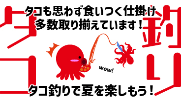 タコ釣り